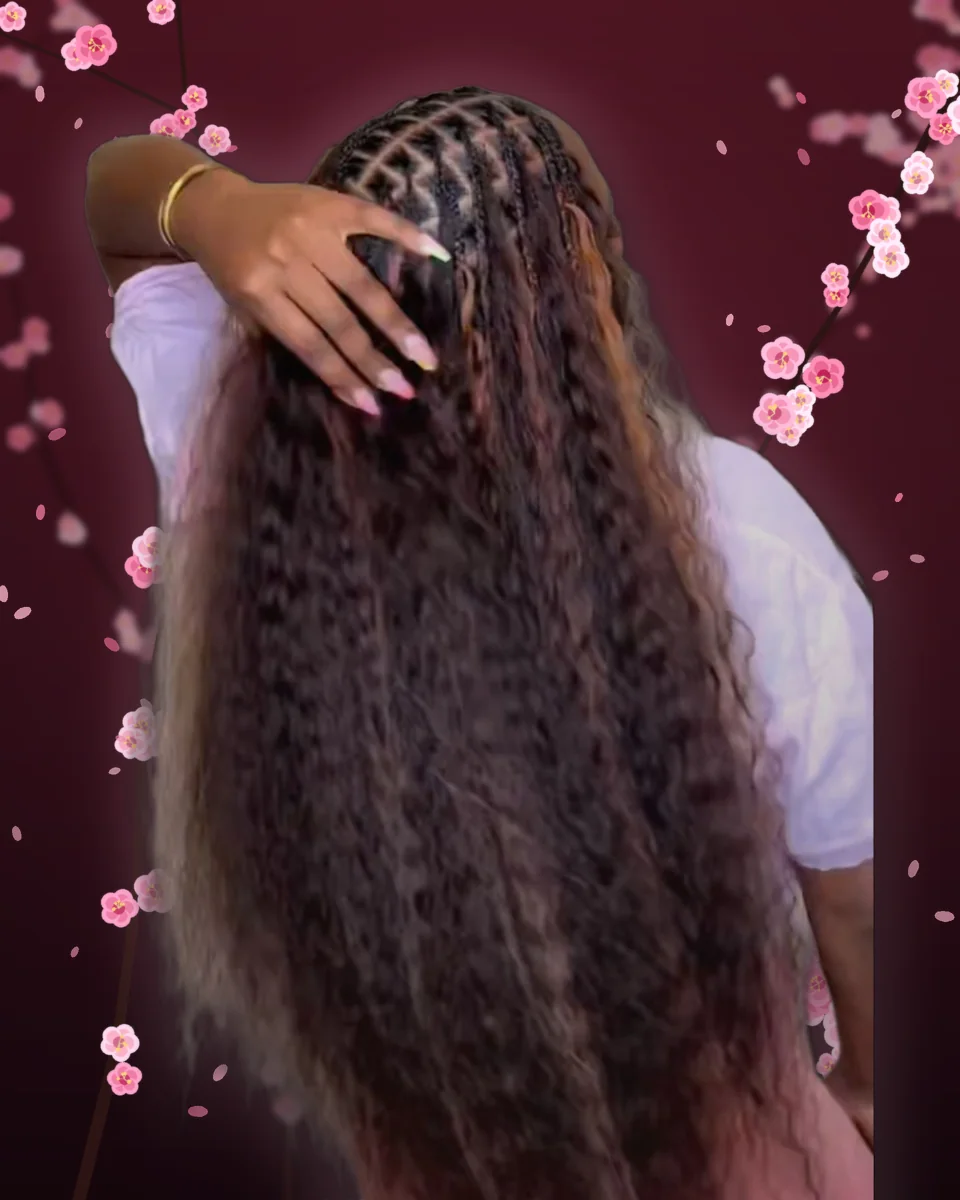 Brown Bohemian Braids