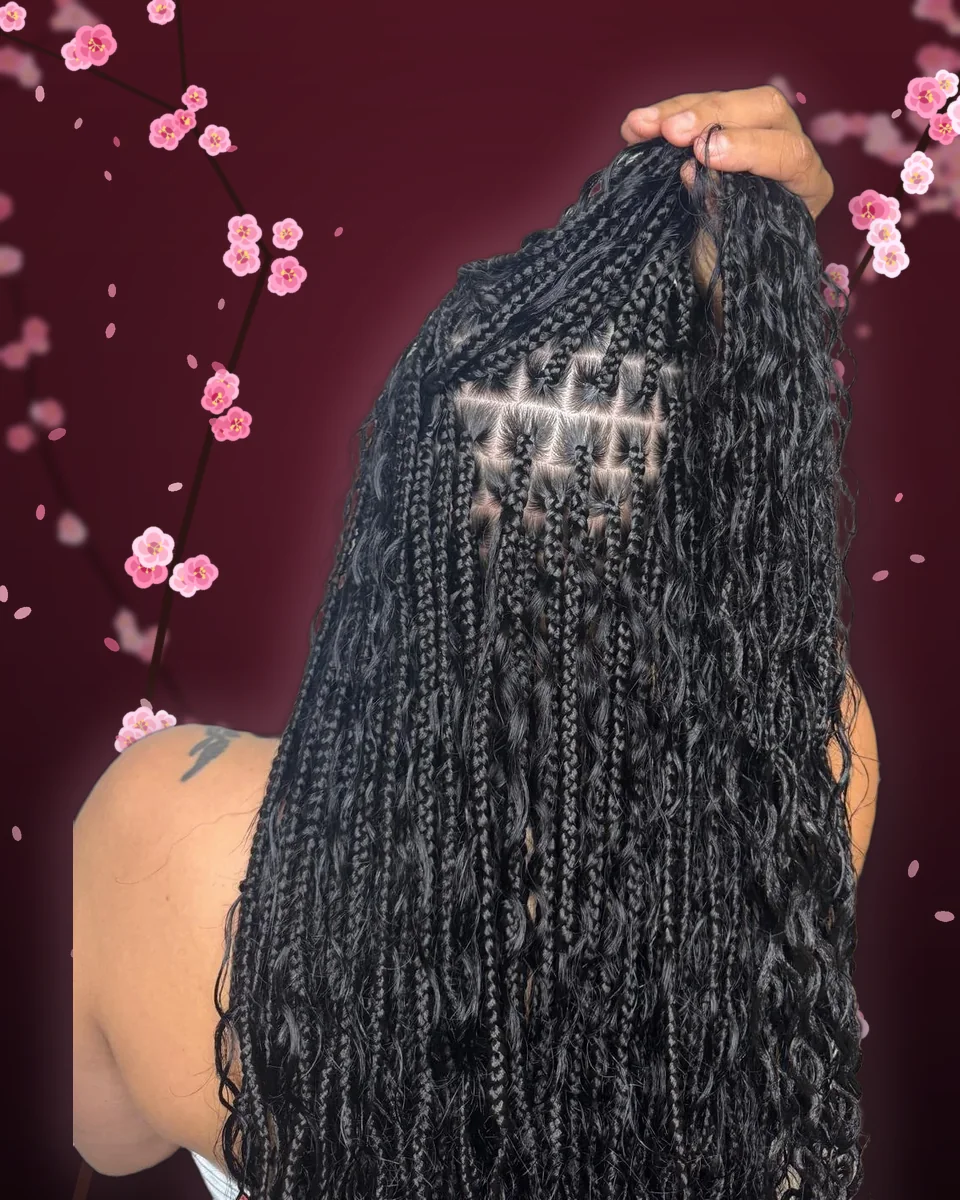 Medium Large Bohemian Knotless